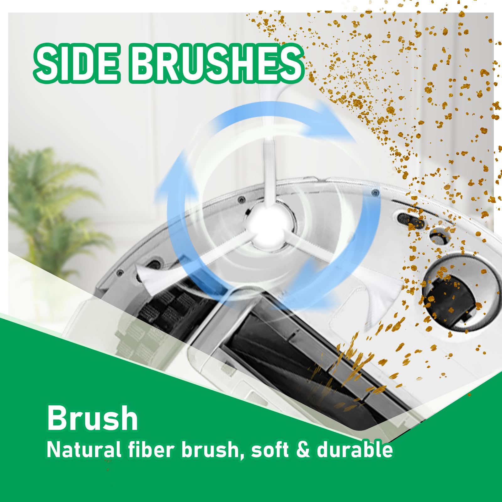 Klypticfit cleaning brush for Dreame L10 Ultra removes hair from brushes easily