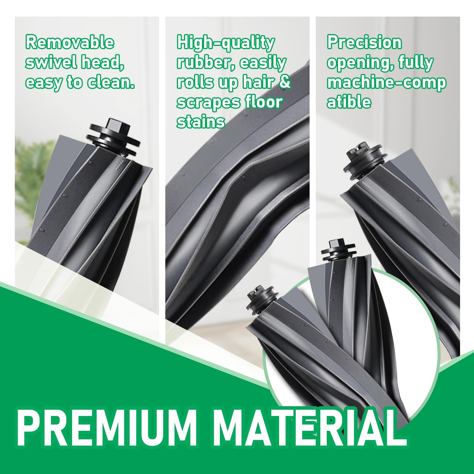 Klypticfit mop pads for Dreame L10s Ultra, high-absorbency microfiber for sealed floors.