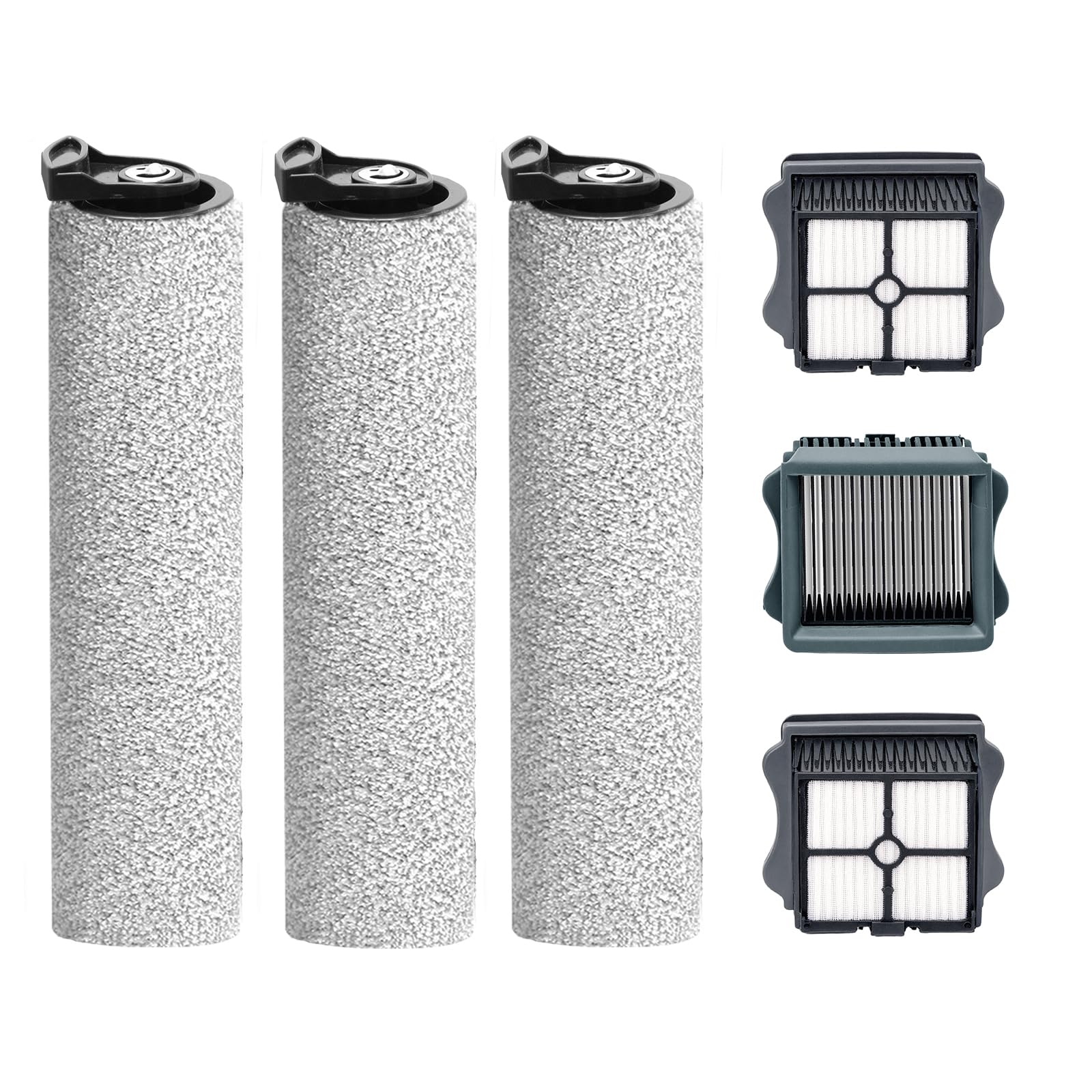 Klypticfit Only S5 roller brush replacement with fresh soft fibers for efficient cleaning.