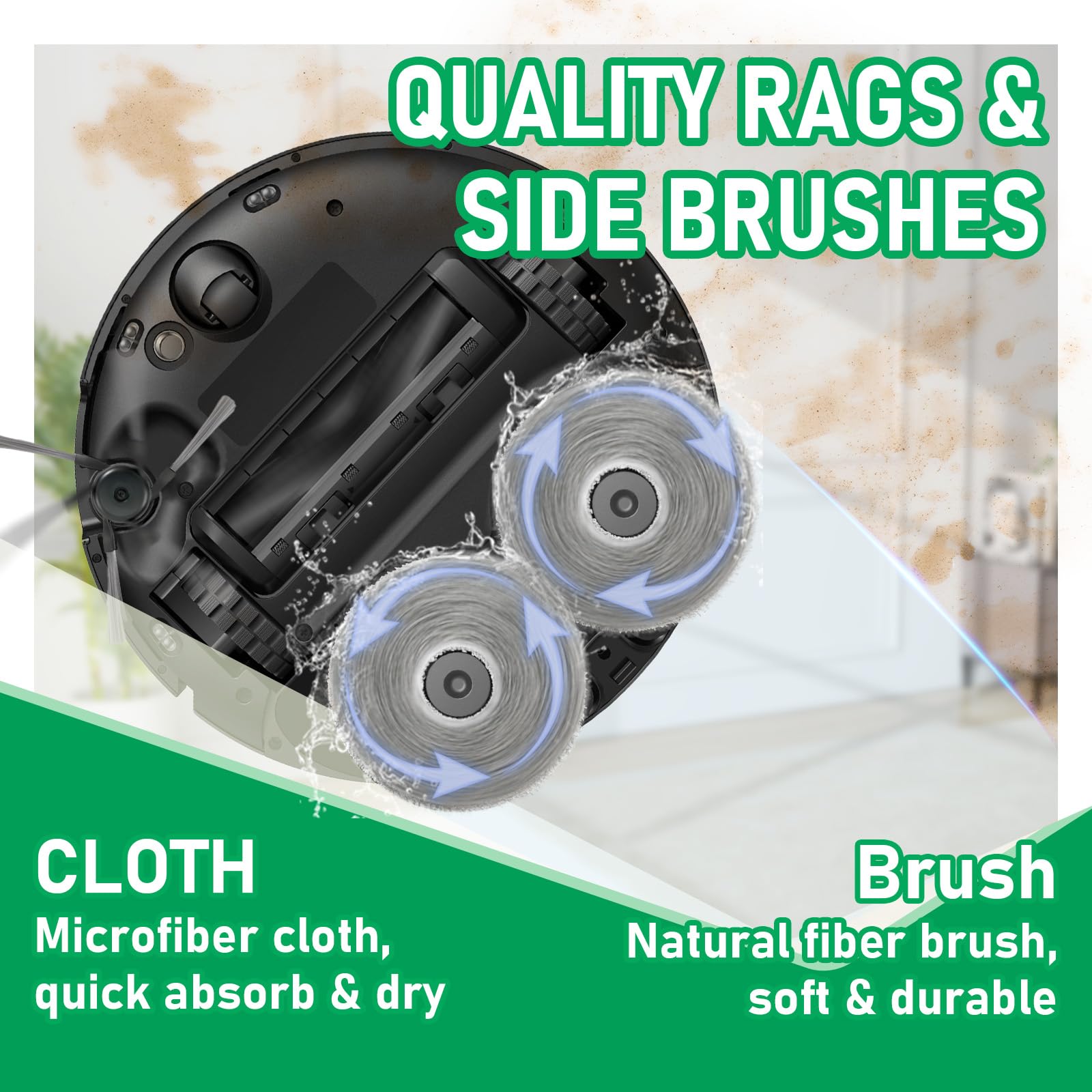 Klypticfit cleaning brush helps maintain kit components.