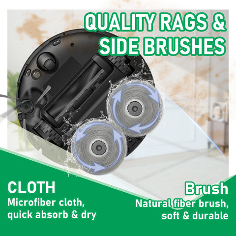 Klypticfit cleaning brush helps maintain kit components.