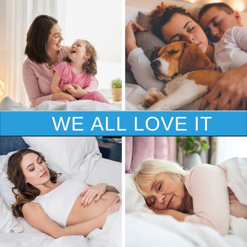 Kmall lightweight, noiseless design enhances nightly comfort.