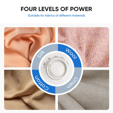 KMFurnila garment steamer telescopic pole helps reach full-length garments with ease.