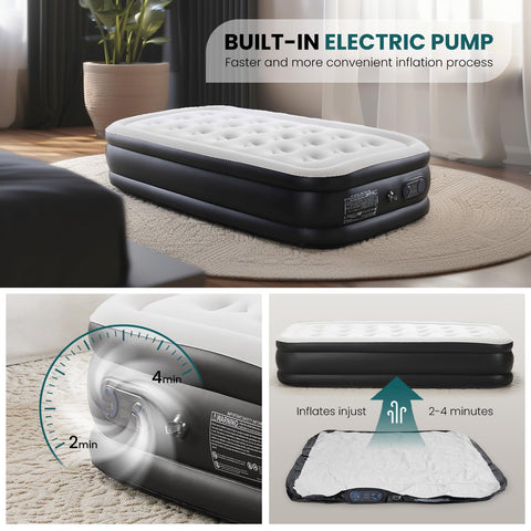 KMFurnila anti-sag honeycomb design evenly supports weight through the night.