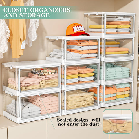Kmiectse foldable storage bin, collapsible design for space-saving setup.