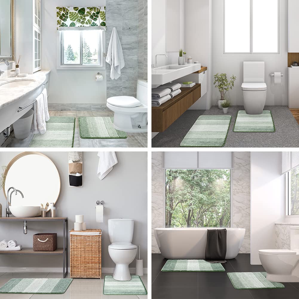 Kmson machine washable bath mat stays fresh with simple cold water washes.