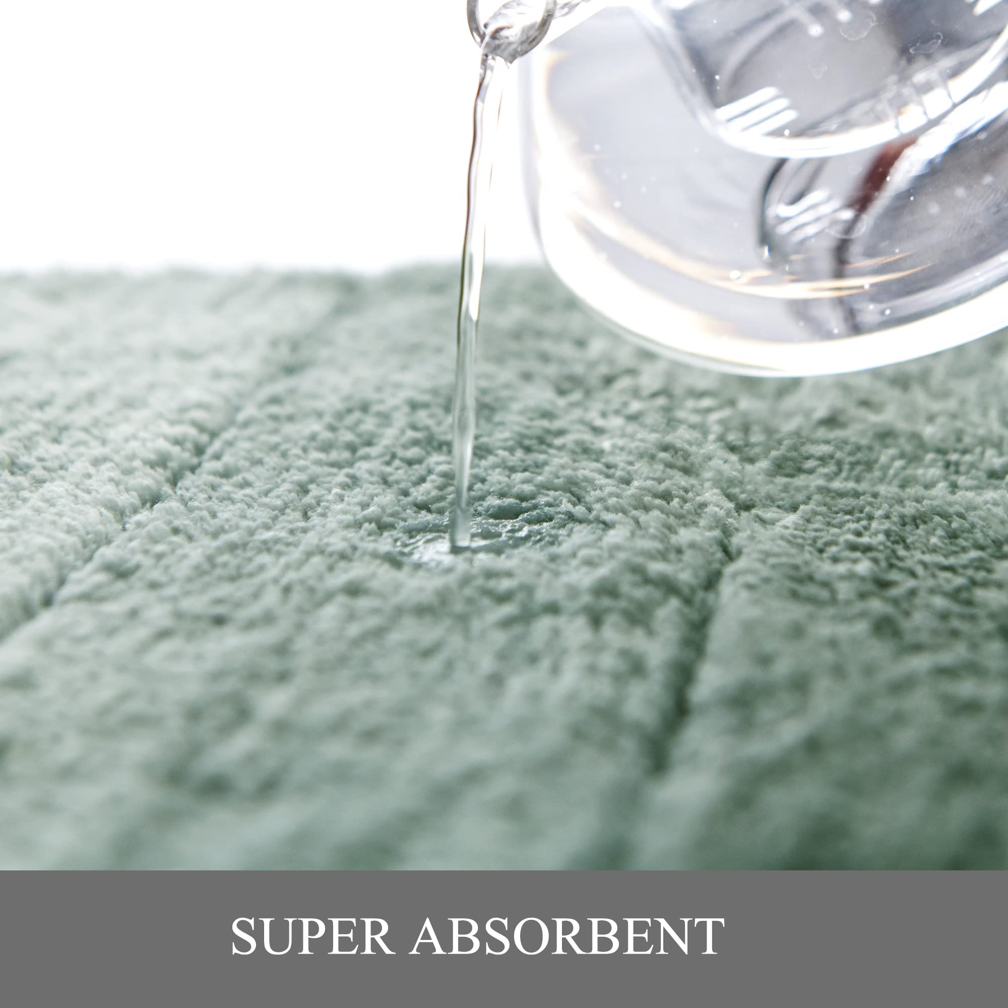 Kmson ombre bath mat set suitable for living room or bedroom use