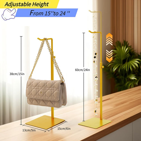 KMtilsh purse holder powder-coated finish resists fingerprints for easy cleaning