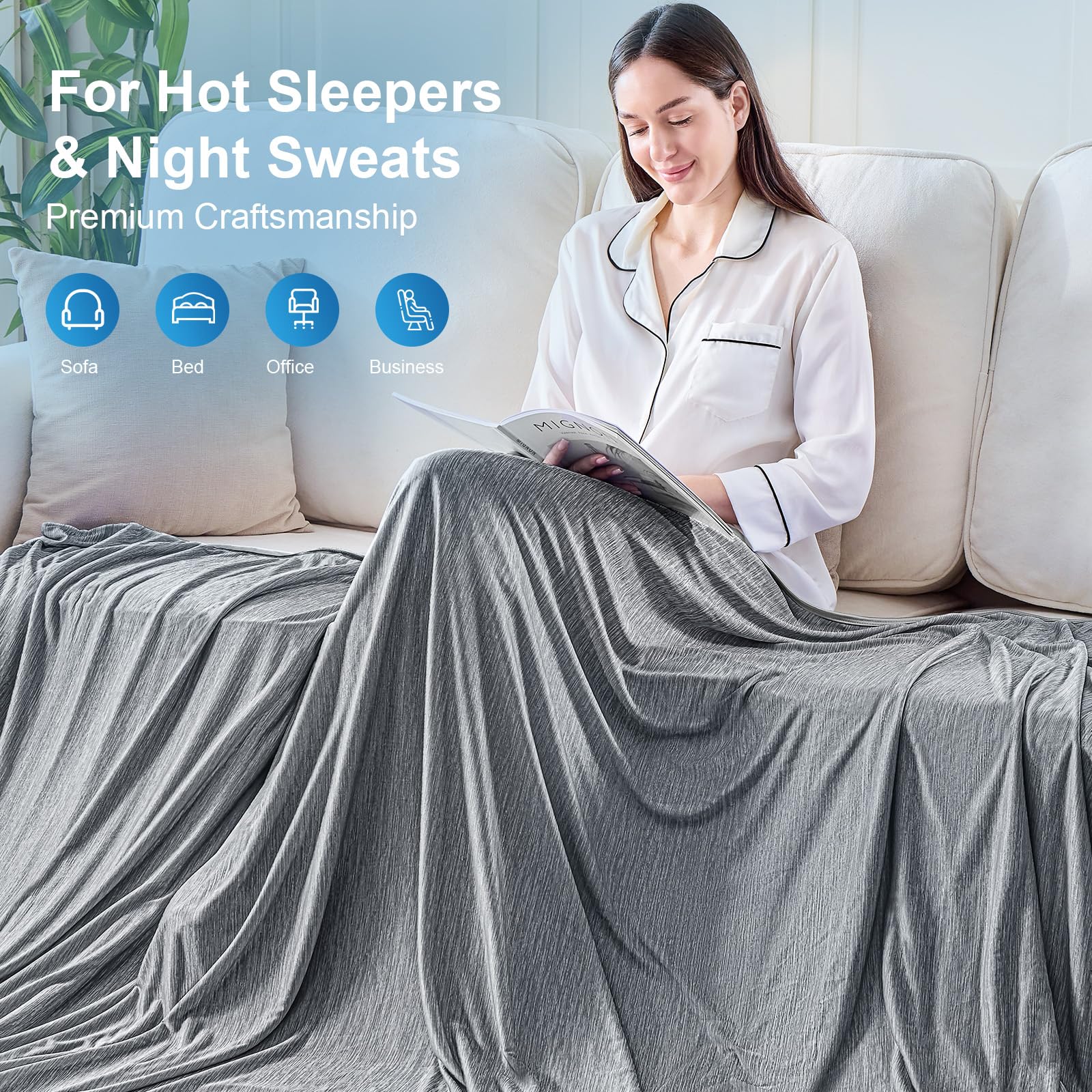KMUSET light grey color complements any décor and room style.