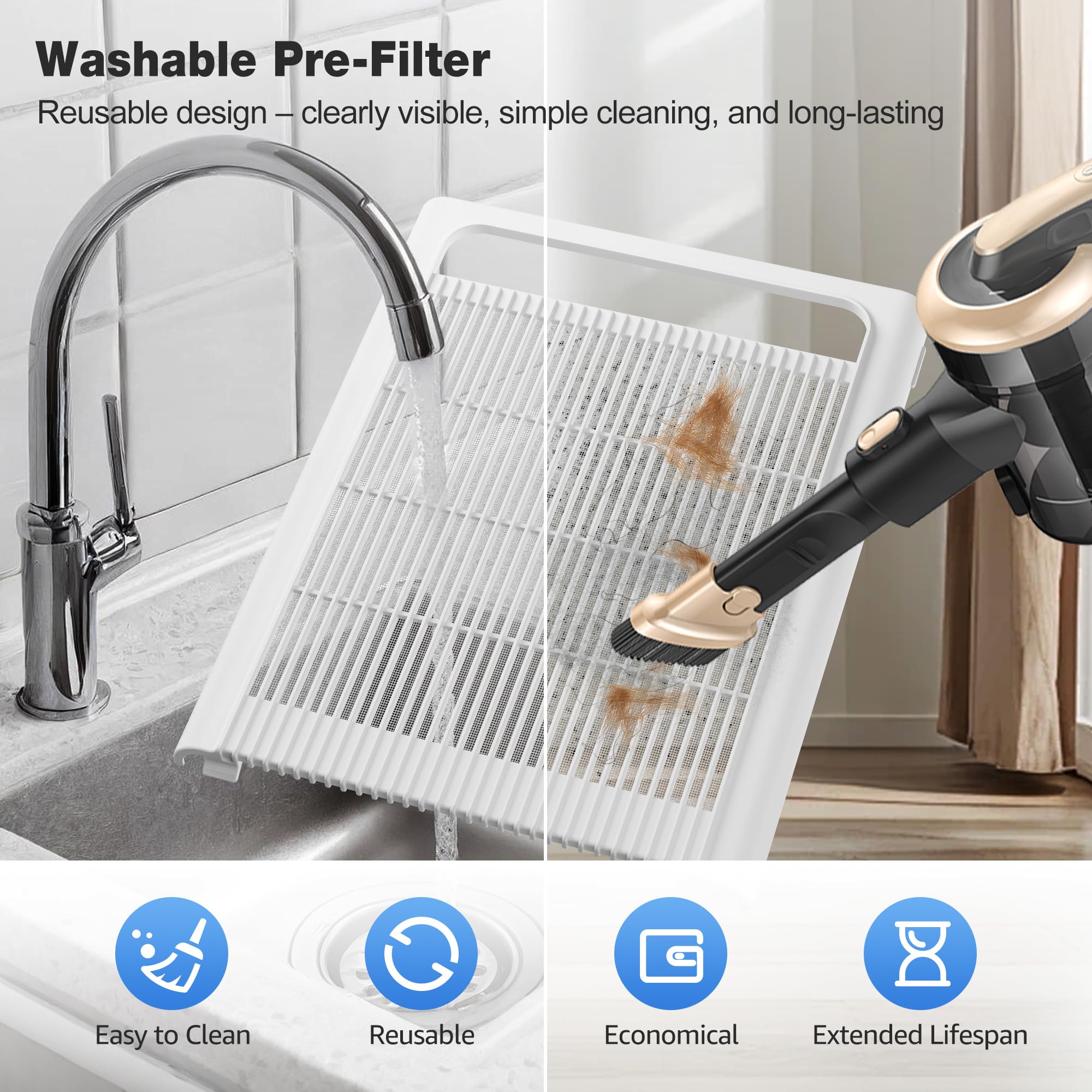 KNKA ECO mode saves energy while maintaining purification when air quality is good.
