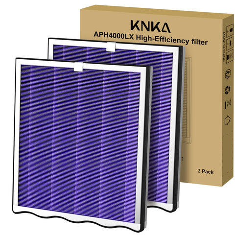 KNKA APH4000 two-pack filters in box for fresh air
