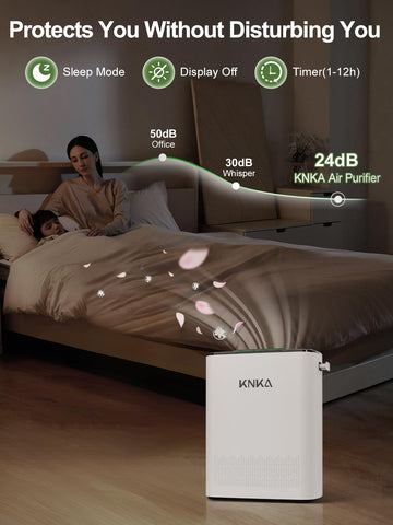 KNKA APH3000 washable pre-filter extending filter life by capturing larger particles.