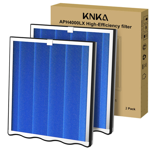 KNKA APH4000 replacement two-pack filters for stable airflow and dependable performance.