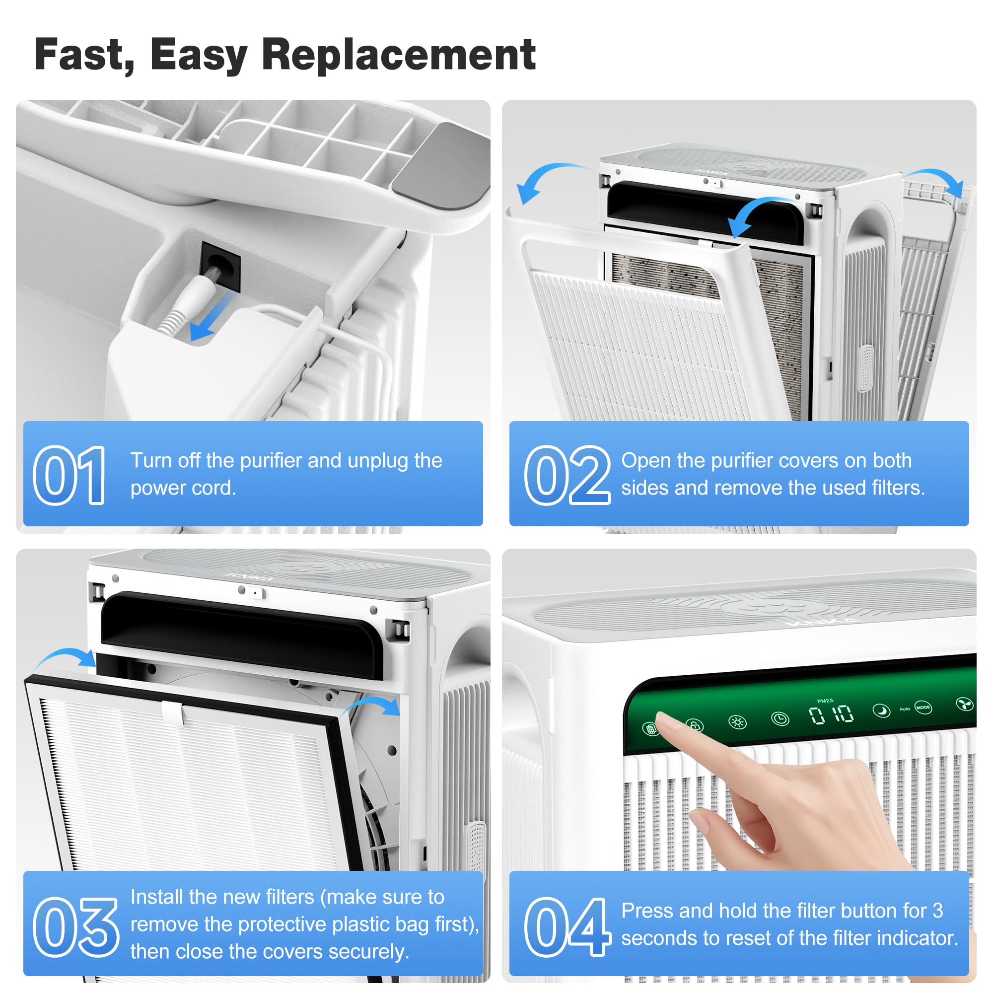 KNKA packaging shows a compact white design suitable for home use.