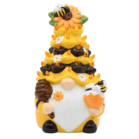 KnomeKo Timer spring bee gnome glowing decor for shelves and tabletops
