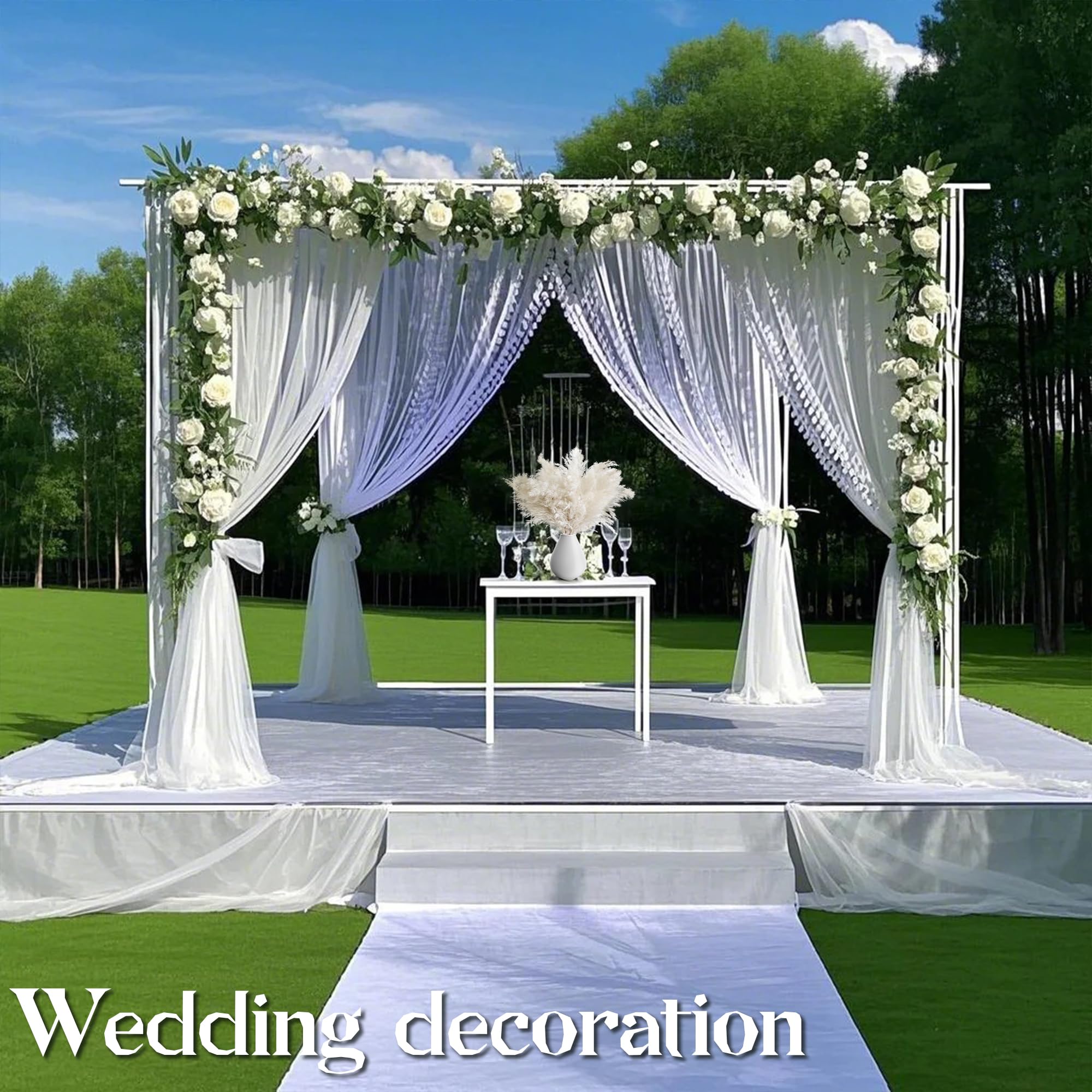 Kocat dining room pampas grass centerpiece with airy texture
