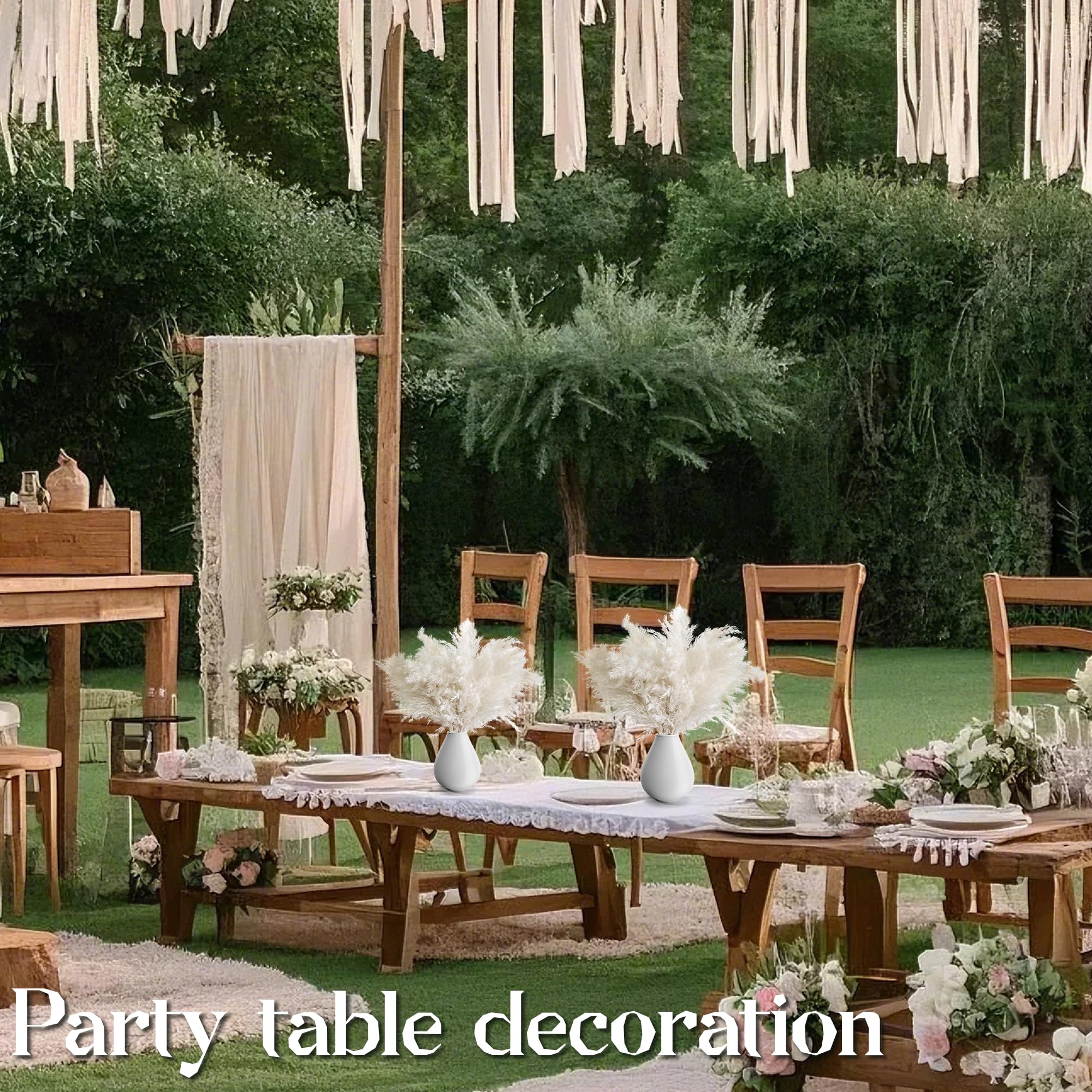 Kocat living room pampas grass accents for cozy visual interest