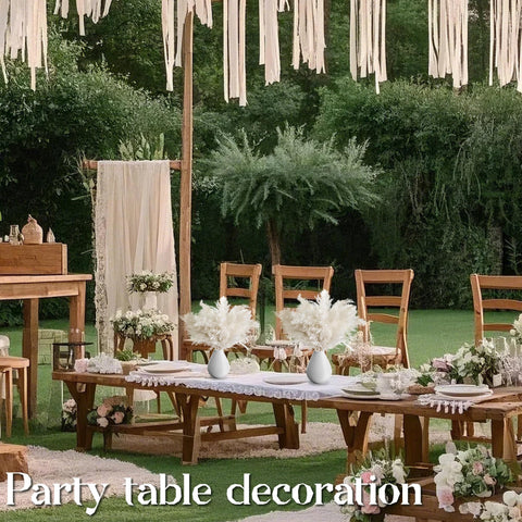 Kocat living room pampas grass accents for cozy visual interest