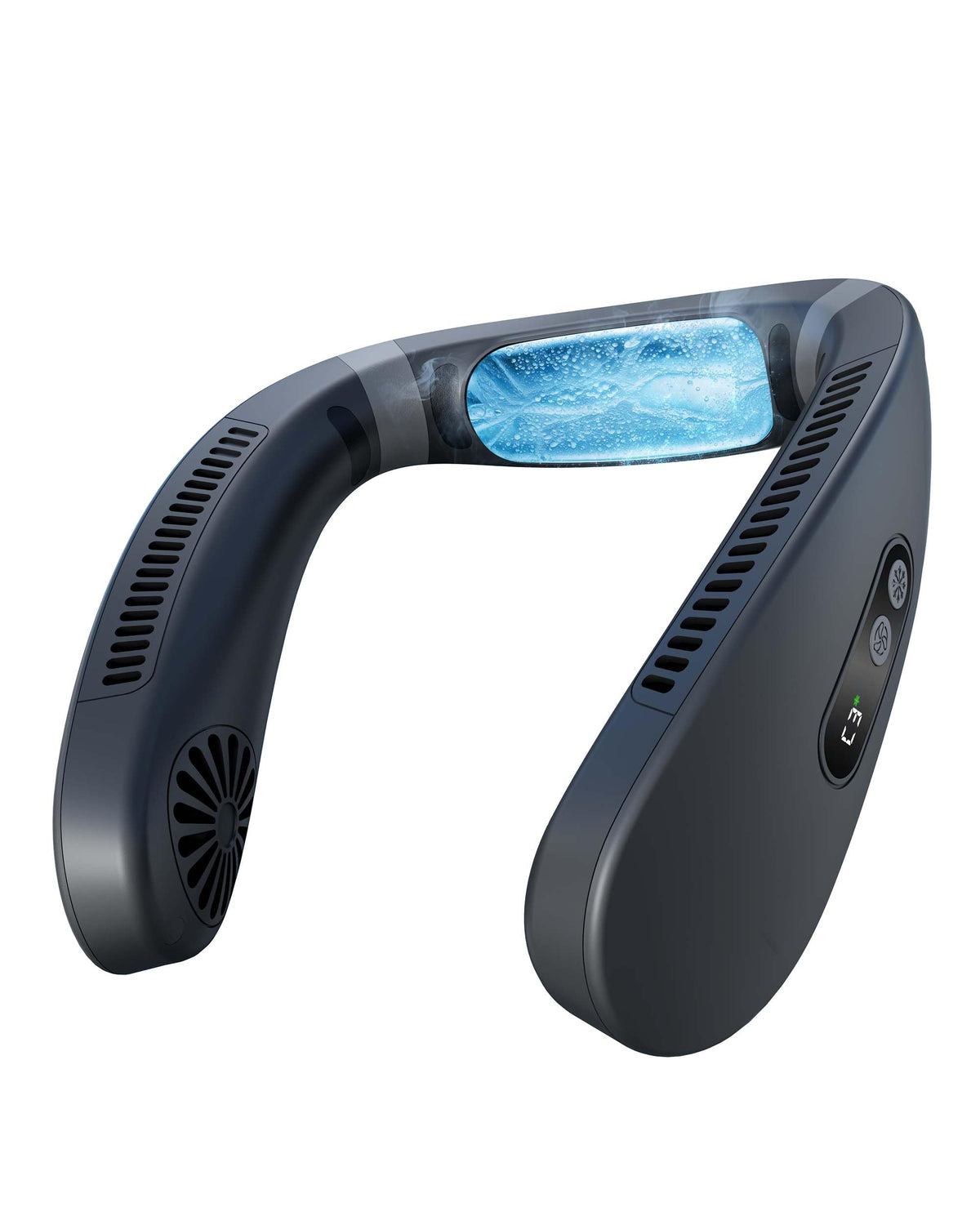 KOHA CoolMaster Ultra Neck Fan with ice-plate for rapid neck cooling.