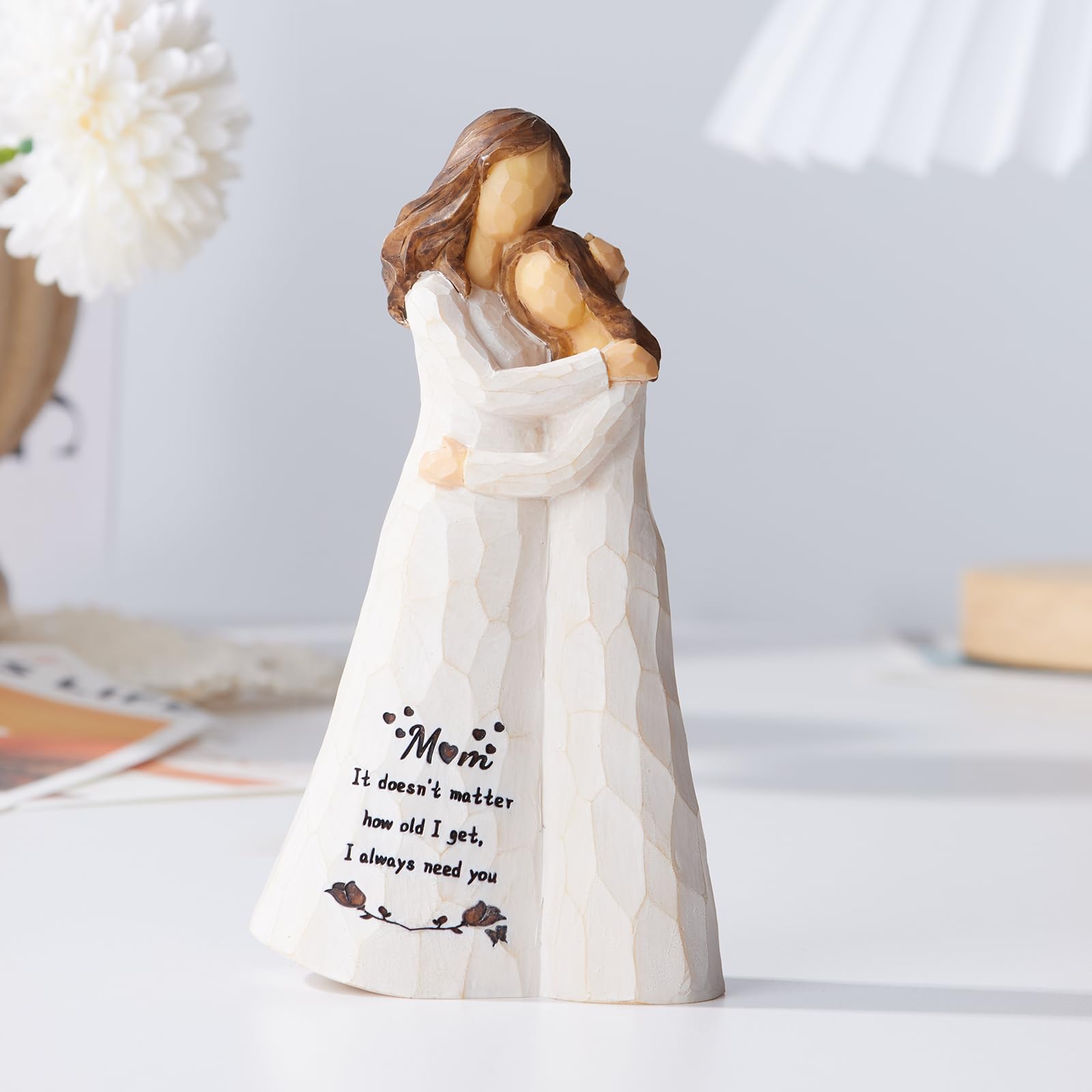 Kohehe 5.5 inch mom gift figurine for compact shelves