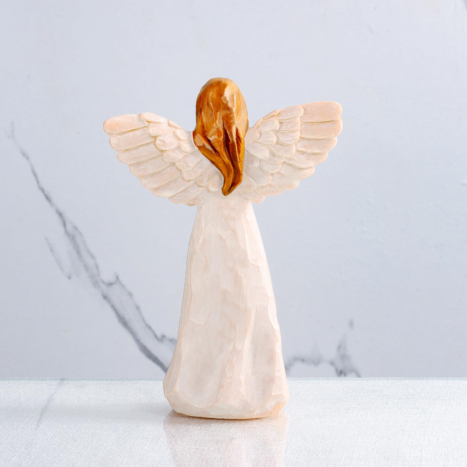 Kohehe hand-painted retirement figurine close-up showing craftsmanship and keepsake value.