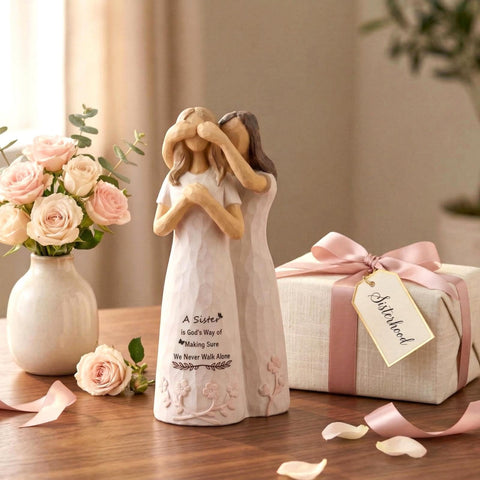 Kohehe handcrafted resin figurine with quote for meaningful gifting