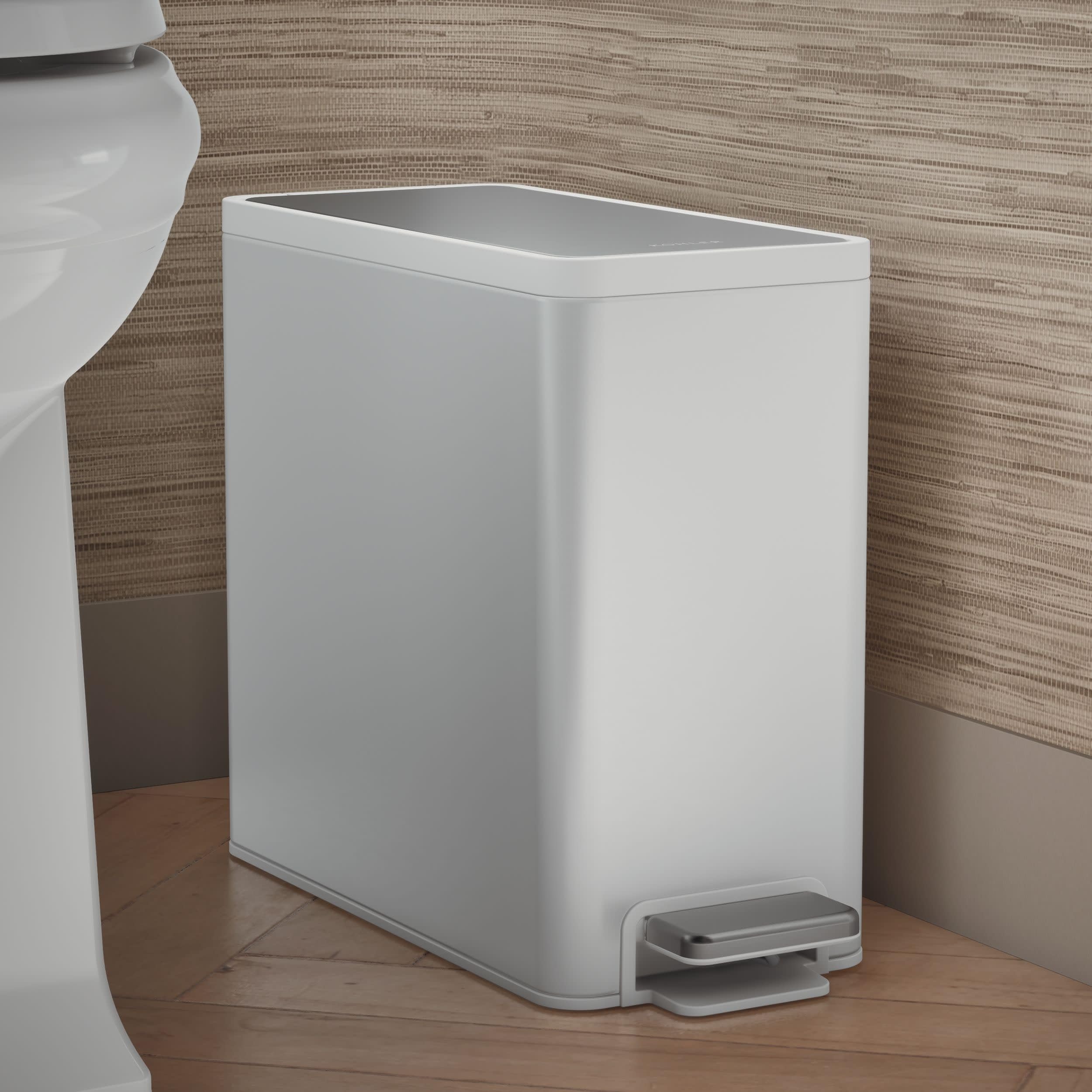 Kohler 20957-STW foot pedal enables hands-free use.