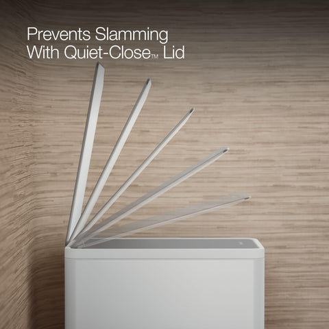 Kohler 20957-STW slim design saves bathroom space.