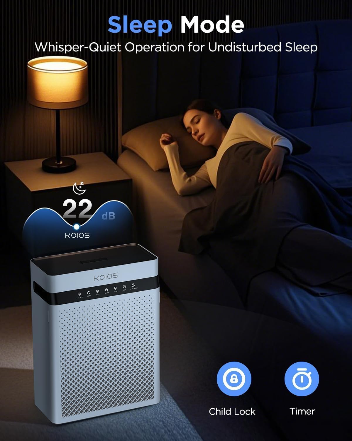 KOIOS K03 four-level timer for flexible energy savings