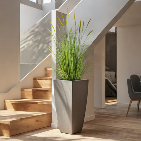 KOL cattail grass housewarming gift offers stylish, maintenance-free greenery.