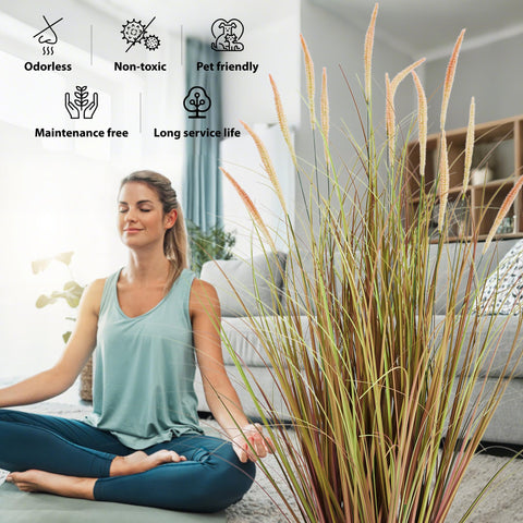 KOL low-maintenance greenery requires no watering or sunlight.