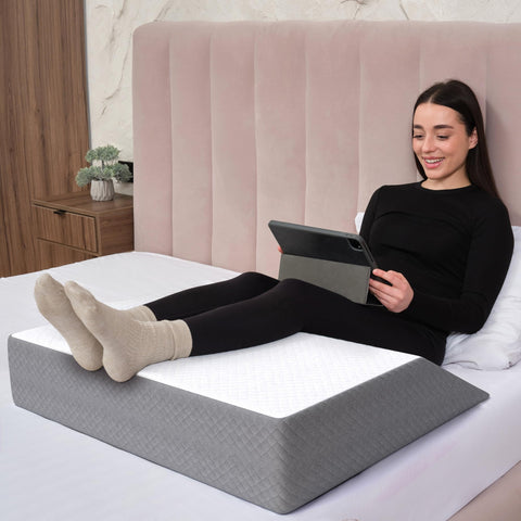 Durable, plush surface designed for comfortable sleeping elevation.