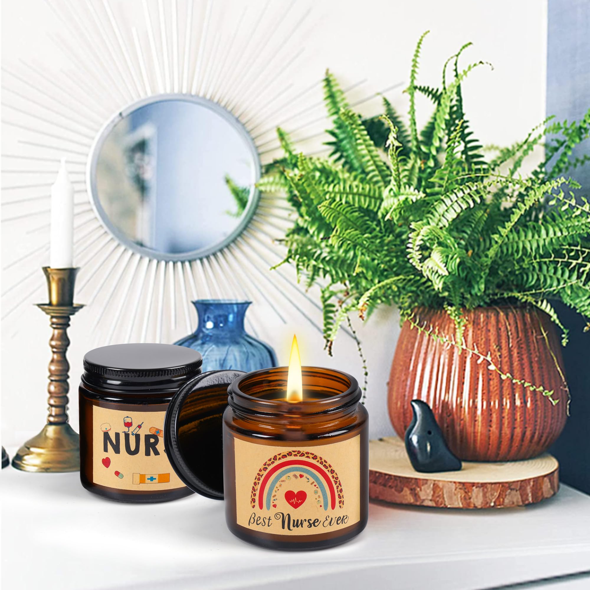 Kolewo4ever nurse candle gardenia paradis relaxing bathroom ritual