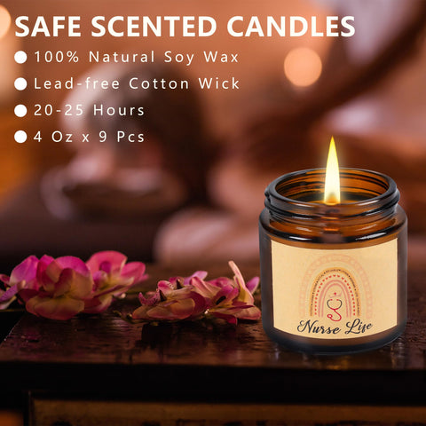 Kolewo4ever nurse candle lime basil for fresh kitchen ambiance