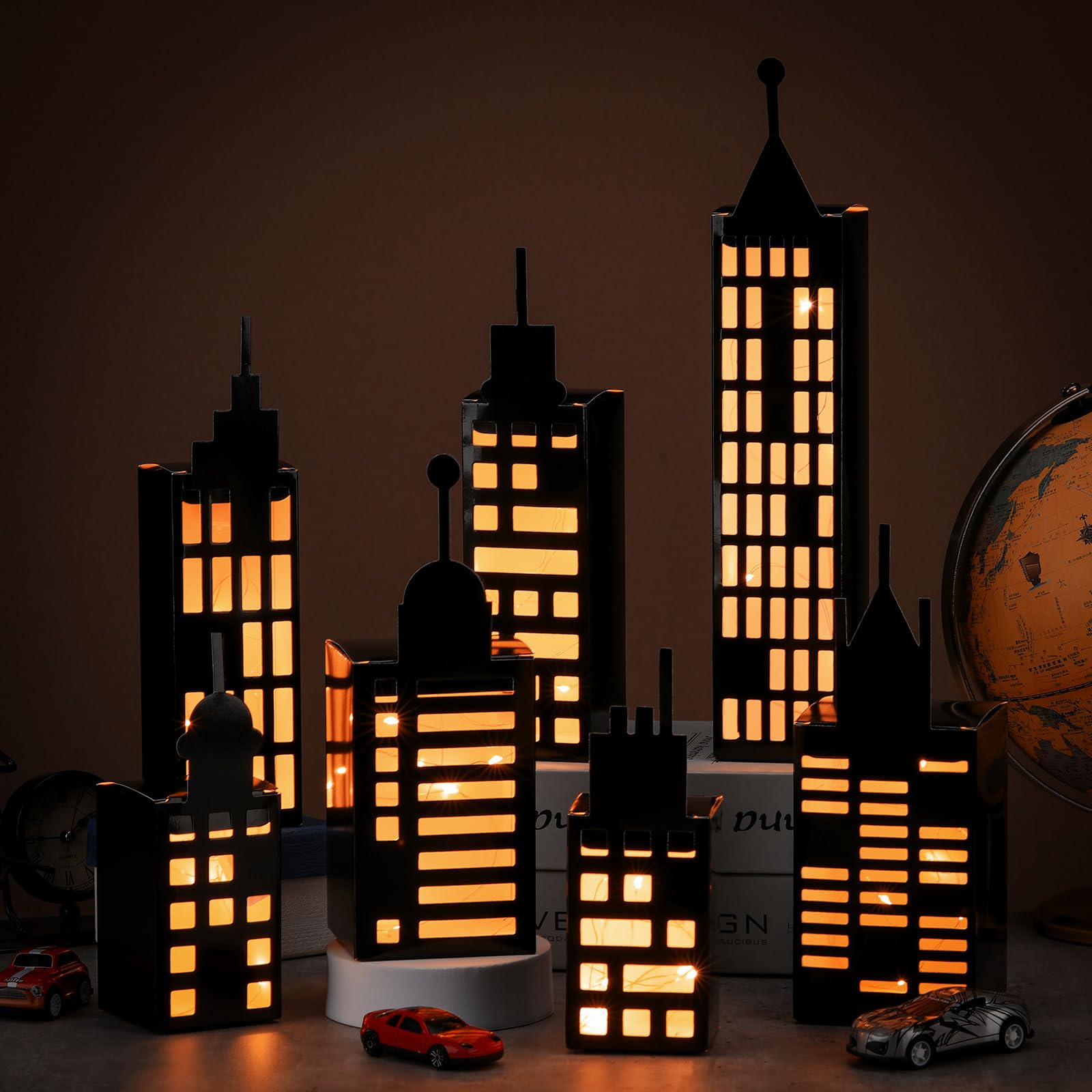 Kolldenn hero city boxes with lights brighten party decor and photos