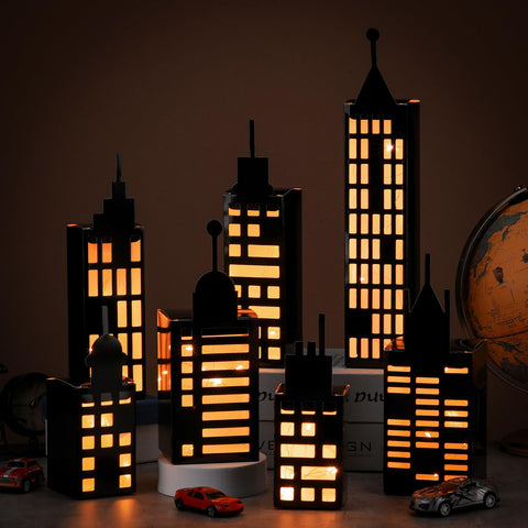 Kolldenn hero city boxes with lights brighten party decor and photos