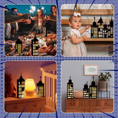 Kolldenn lighting modes include steady, flashing, fast flash for ambiance