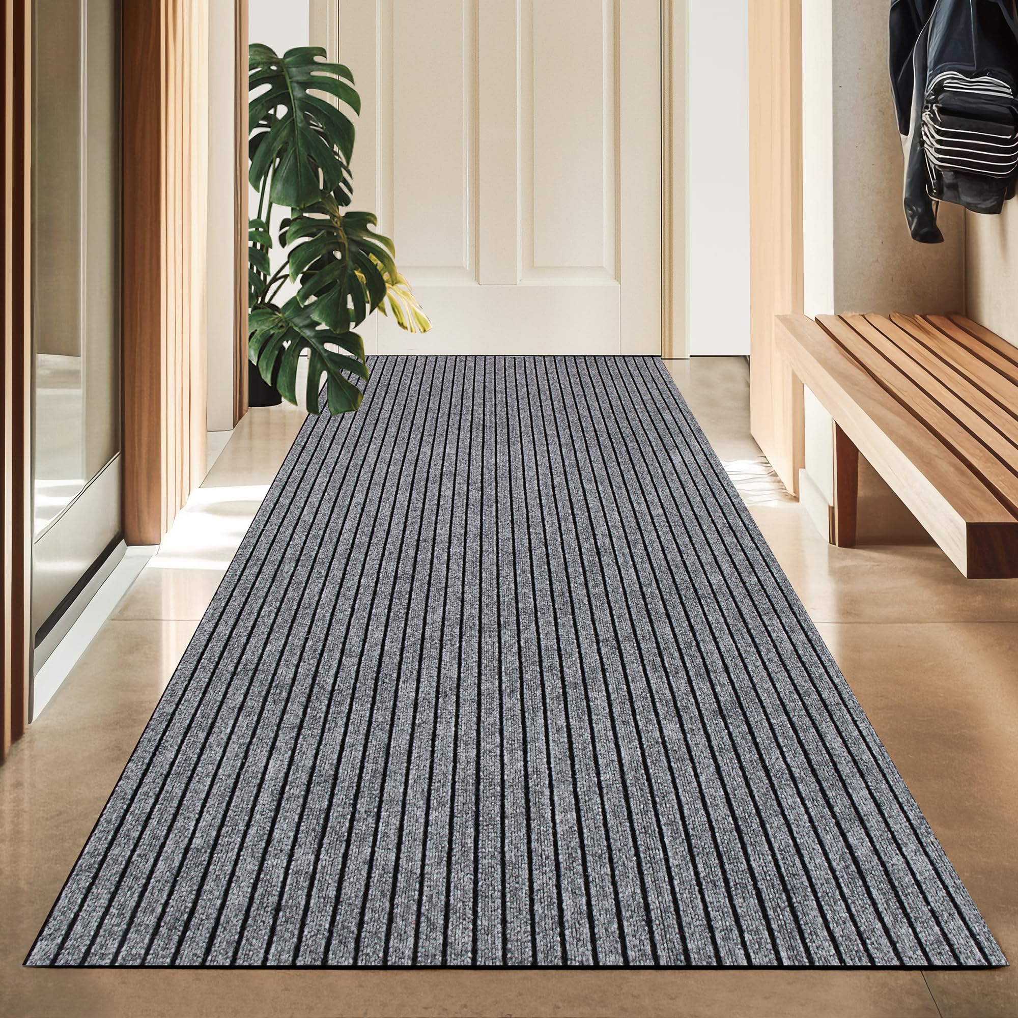 Durable Koloko rug with stylish design suitable for hallways and stairs.