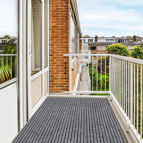 Indoor-outdoor friendly Koloko runner for versatile placement.