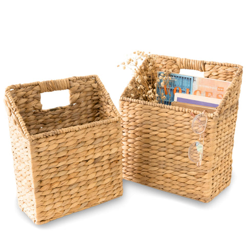 KOLWOVEN natural fiber baskets designed for indoor use