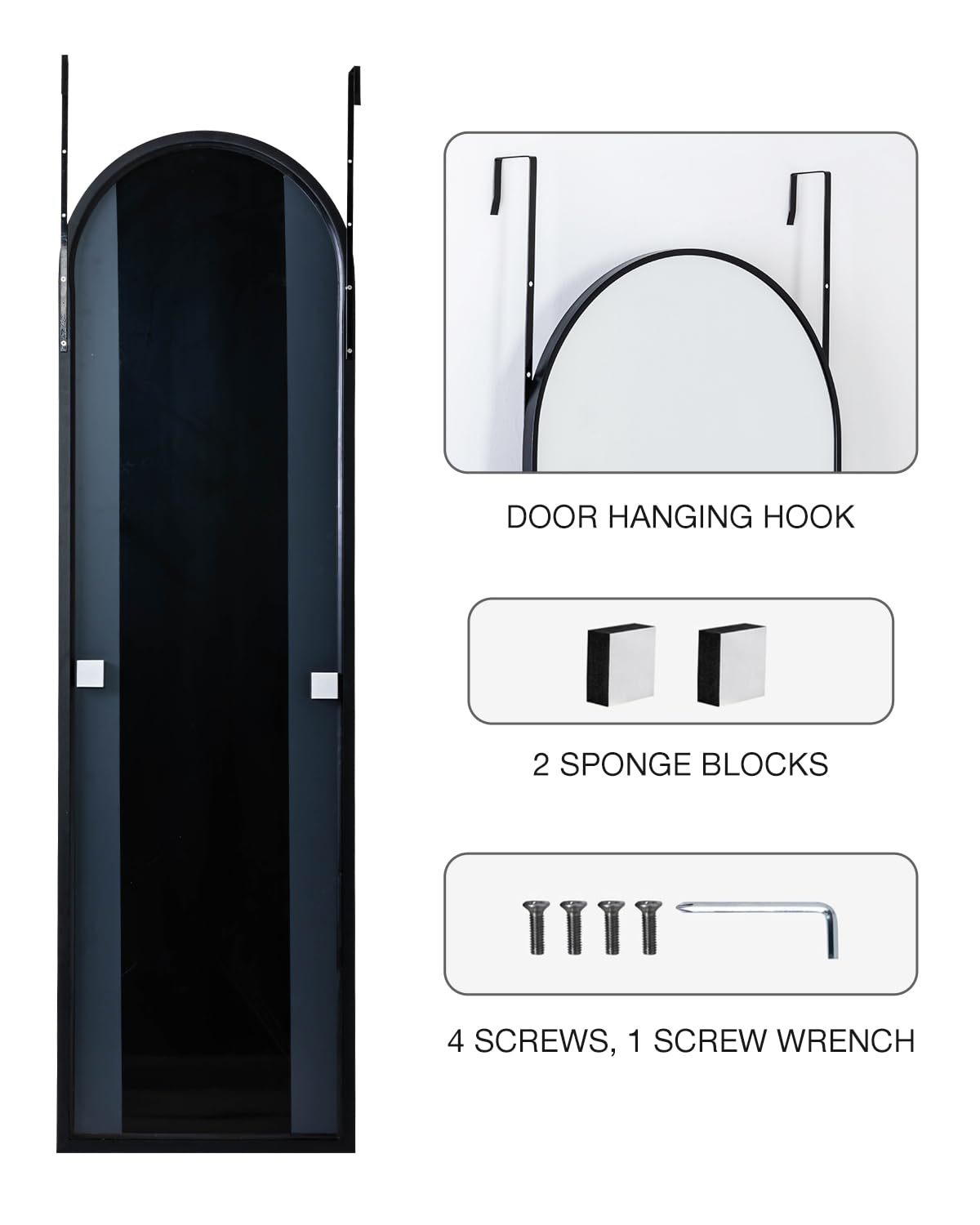 KOMCOTE safety-backed mirror with explosion-proof film adds peace of mind.