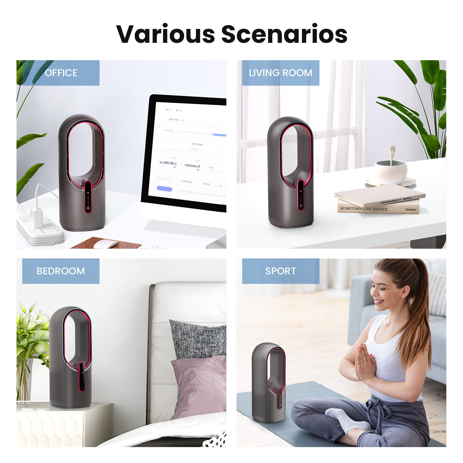 KONSIDEN easy-clean bladeless design that simplifies maintenance