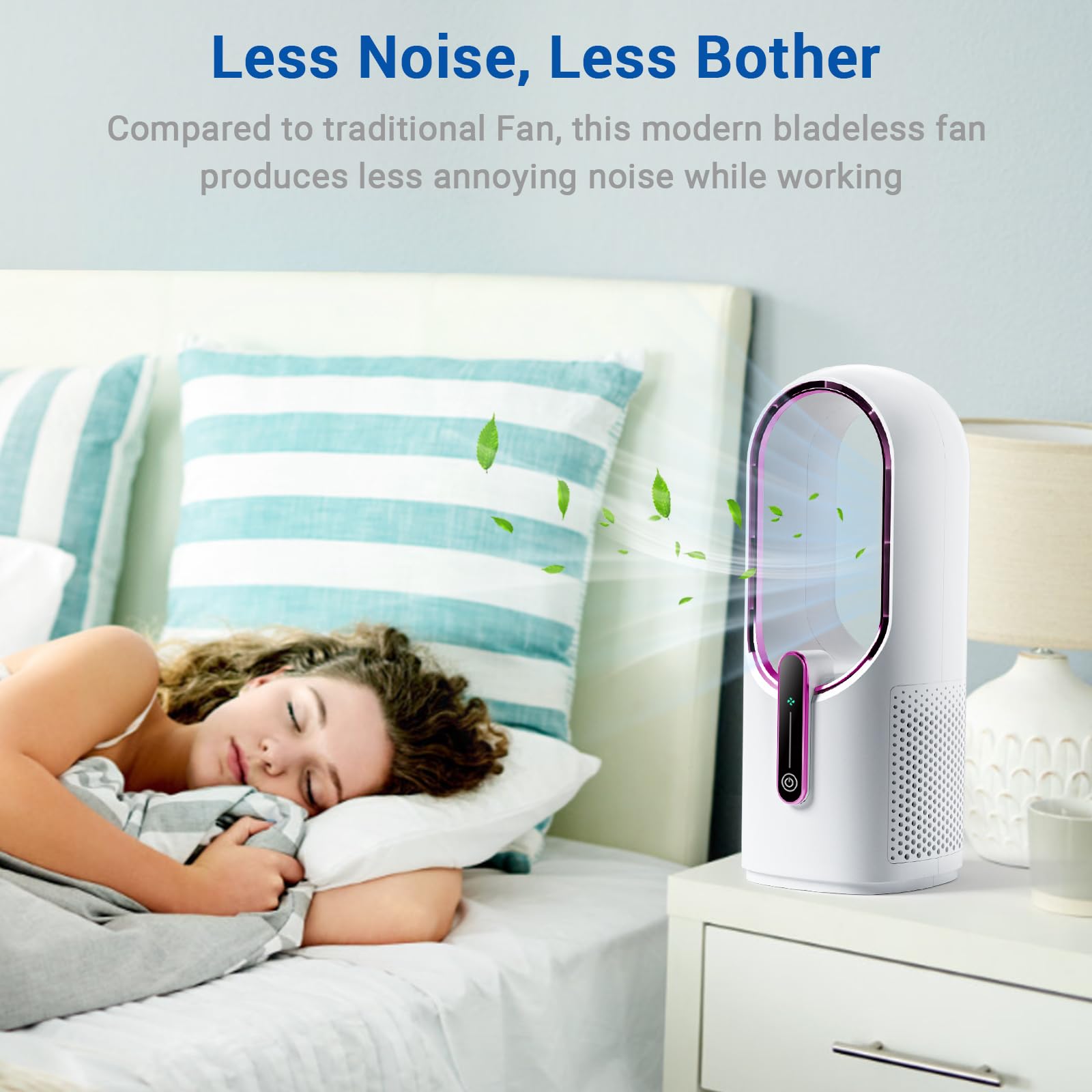 KONSIDEN compact travel-friendly fan for home, office, outdoors