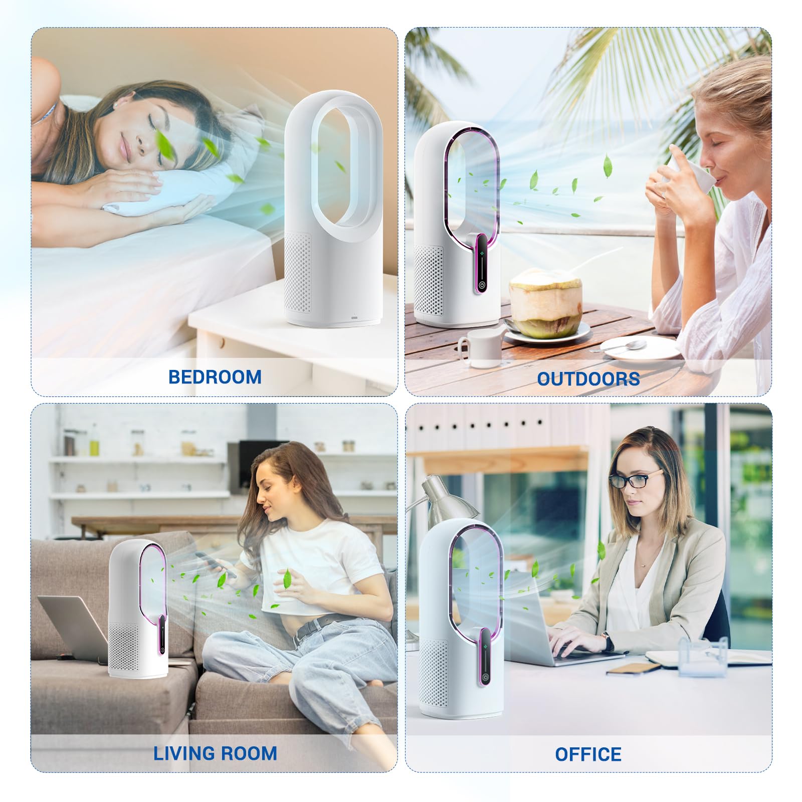 KONSIDEN family-friendly fan safe for kids and pets