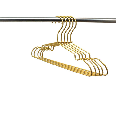 Koobay arc shaped shoulders prevent marks on garments.