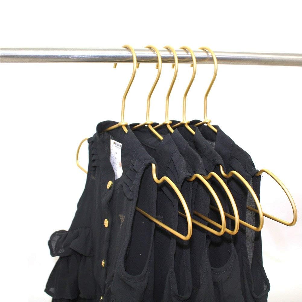 Koobay gold finish adds stylish display in any closet or shop.
