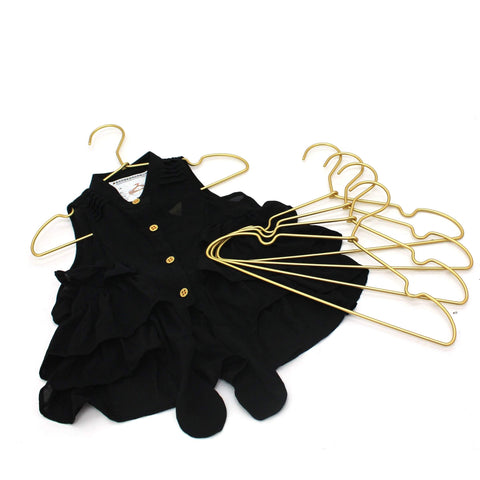 Koobay coated wire hangers suitable for coats and infant wear.
