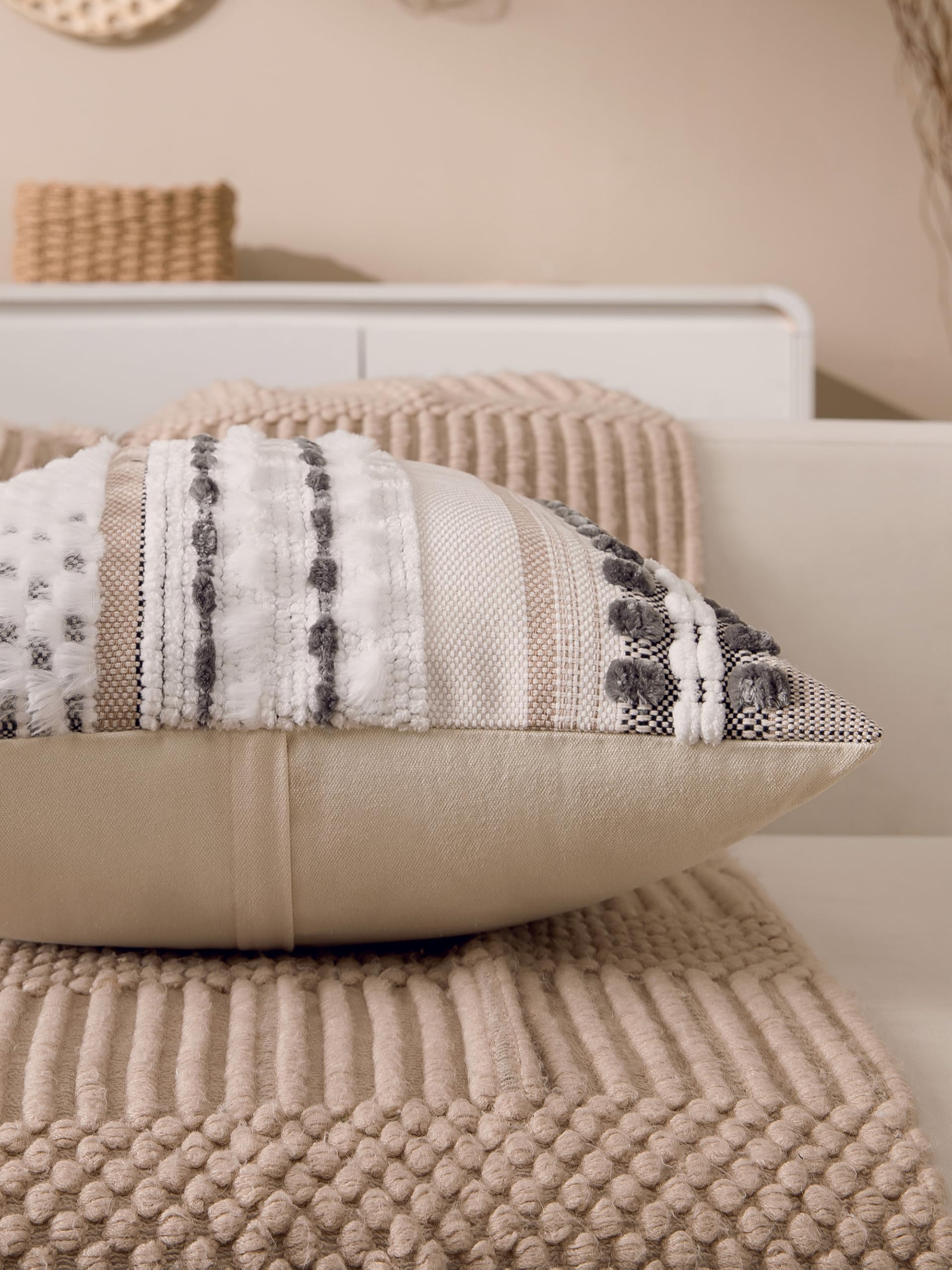 KOOLIFE premium chenille blend provides durable, ultra-soft cushions and inviting texture
