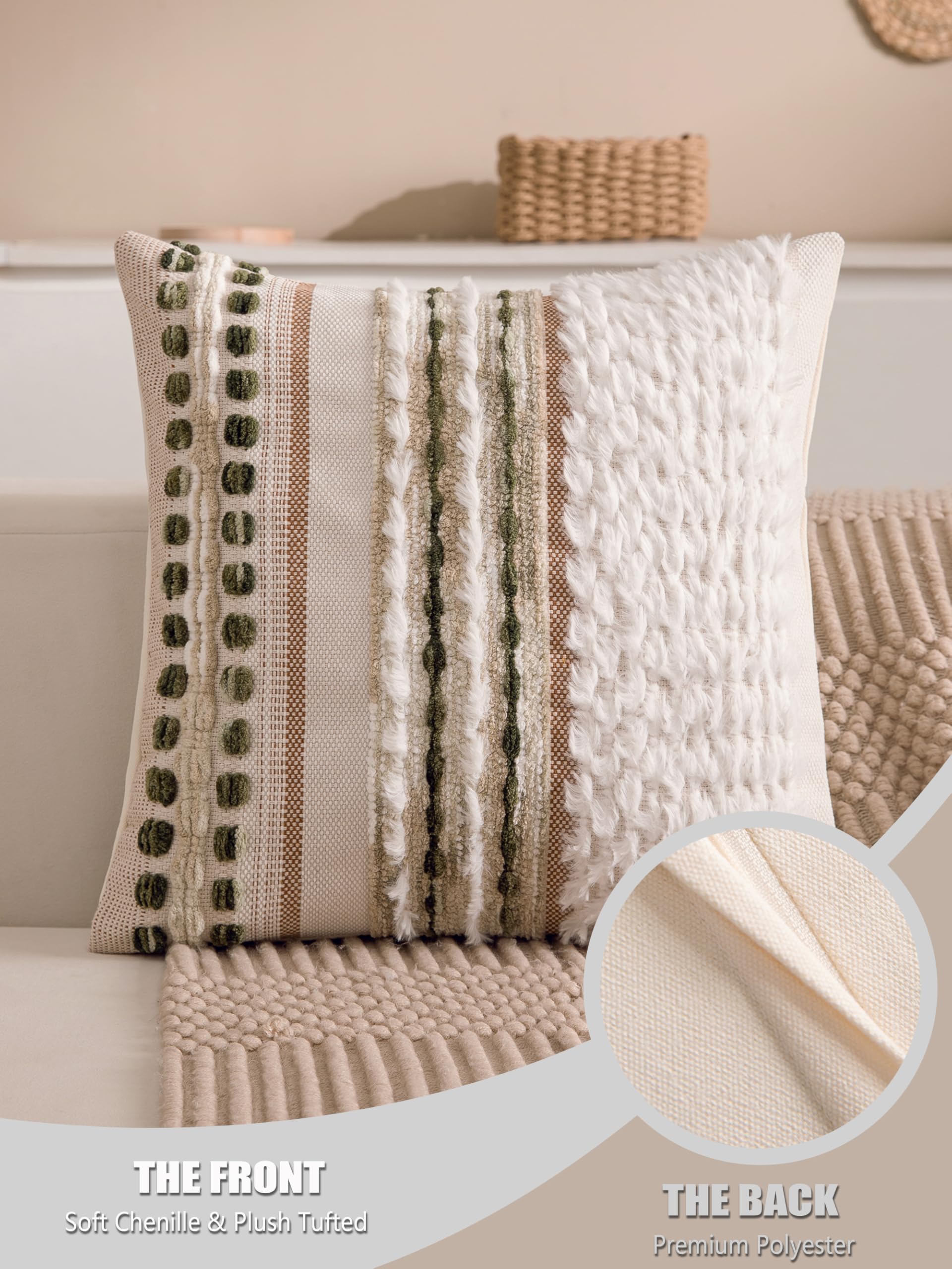 KOOLIFE premium chenille fabric blends durability with soft touch