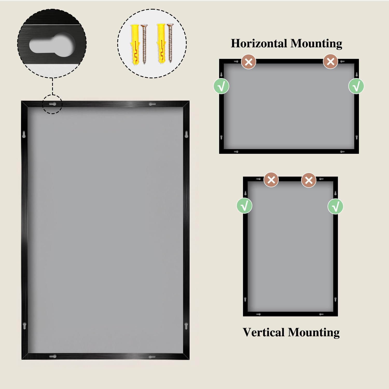 Koonmi protective film on back protects edges during handling